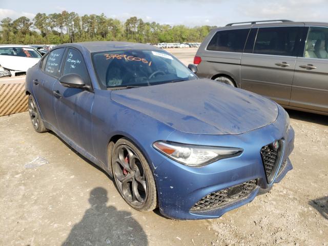 ALFA ROMEO GIULIA TI 2017 with VIN ZARFAECN9H7537387 - Photo from auction