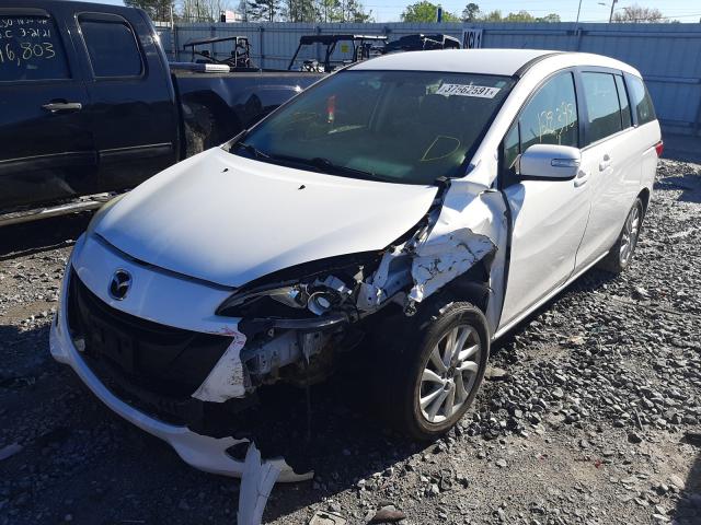 Photo 2 from auction – 2013 MAZDA 5 with VIN JM1CW2BL5D0148407