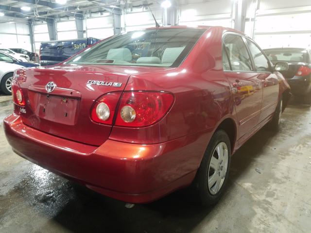 Photo 4 from auction – 2007 TOYOTA COROLLA CE with VIN JTDBR32E070129536