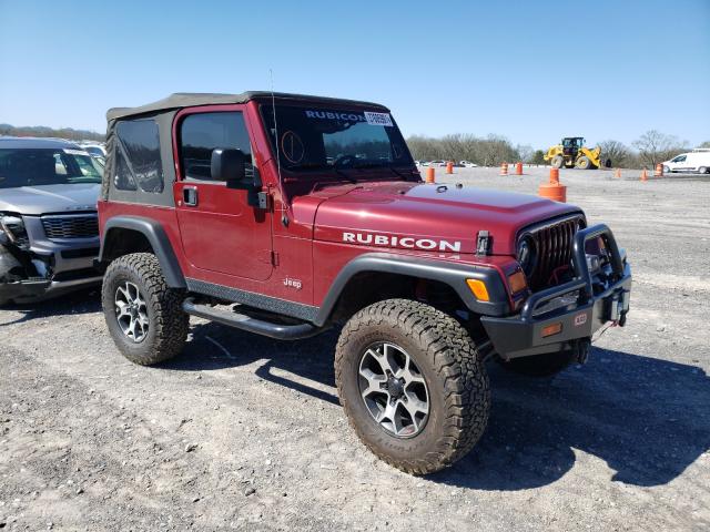 JEEP WRANGLER / 2003 with VIN 1J4FA69S73P360371 - Photo from auction