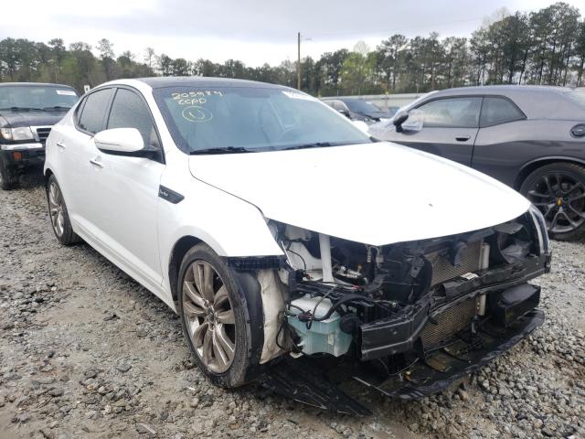 KIA OPTIMA SX 2014 with VIN 5XXGR4A65EG265159 - Photo from auction