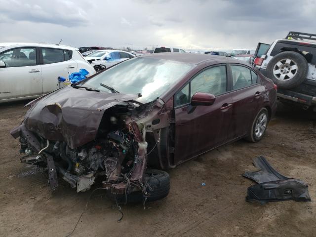 Photo 2 from auction – 2014 HONDA CIVIC LX with VIN 19XFB2F59EE013038