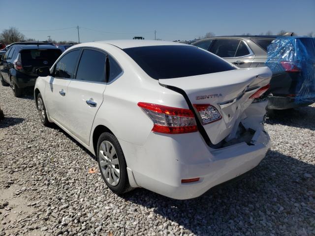 Photo 3 from auction – 2015 NISSAN SENTRA with VIN 3N1AB7AP1FY350161