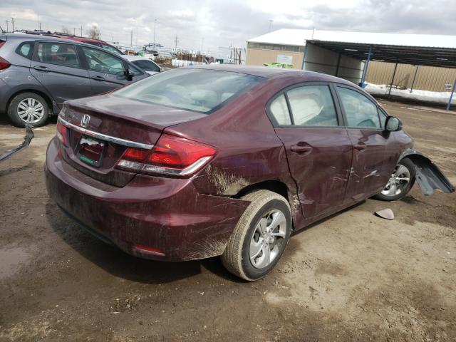 Photo 4 from auction – 2014 HONDA CIVIC LX with VIN 19XFB2F59EE013038