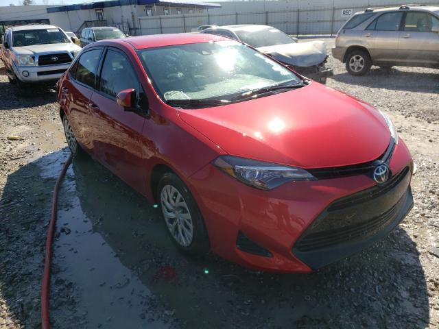TOYOTA COROLLA L 2018 with VIN 2T1BURHE3JC018999 - Photo from auction