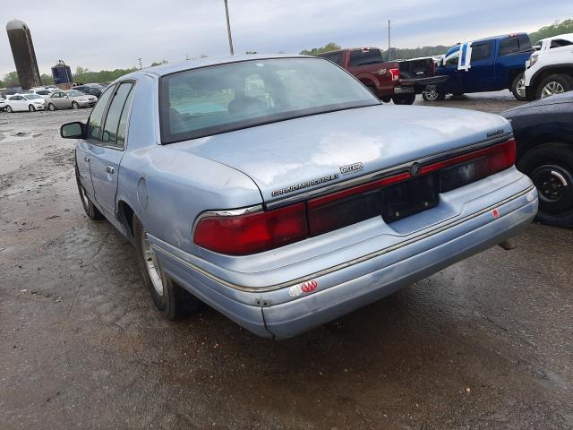 Photo 3 from auction – 1997 MERCURY GRAND MARQ with VIN 2MELM75W8VX677523