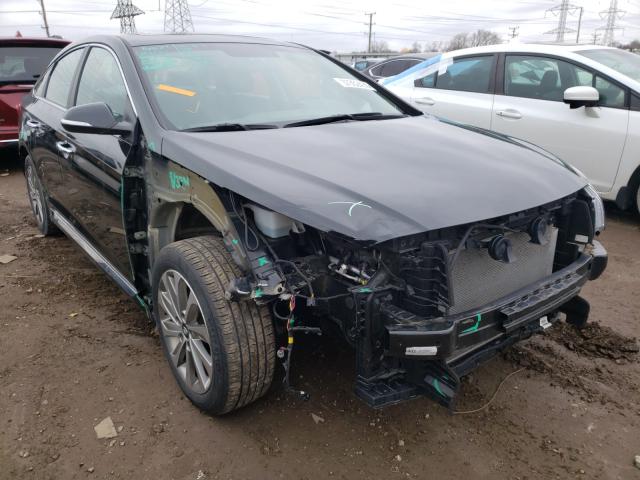 HYUNDAI SONATA SPO 2017 with VIN 5NPE34AF3HH544367 - Photo from auction