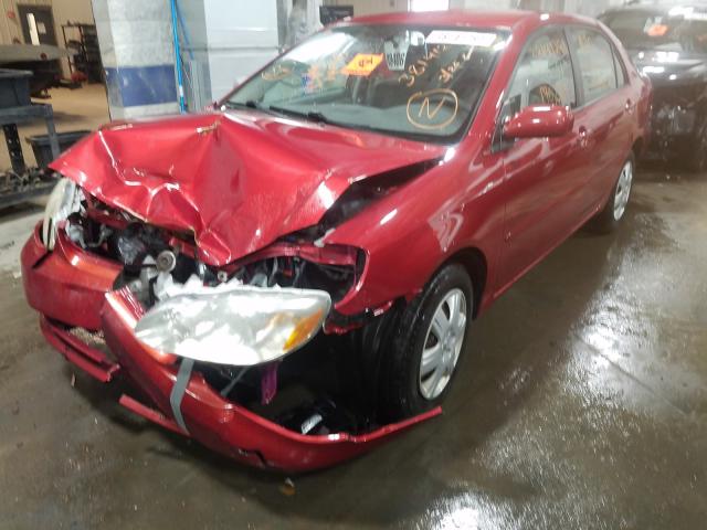 Photo 2 from auction – 2007 TOYOTA COROLLA CE with VIN JTDBR32E070129536