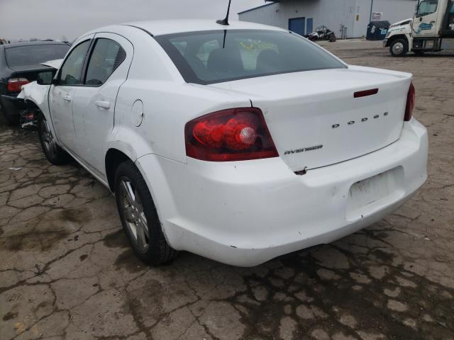 Photo 3 from auction – 2013 DODGE AVENGER SE with VIN 1C3CDZAB7DN626650