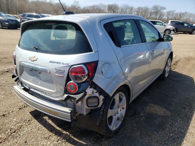 Photo 4 from auction – 2015 CHEVROLET SONIC LTZ with VIN 1G1JE6SB7F4119777