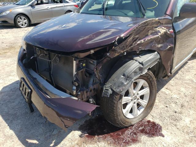 Photo 9 from auction – 2012 TOYOTA HIGHLANDER with VIN 5TDBK3EH5CS143062