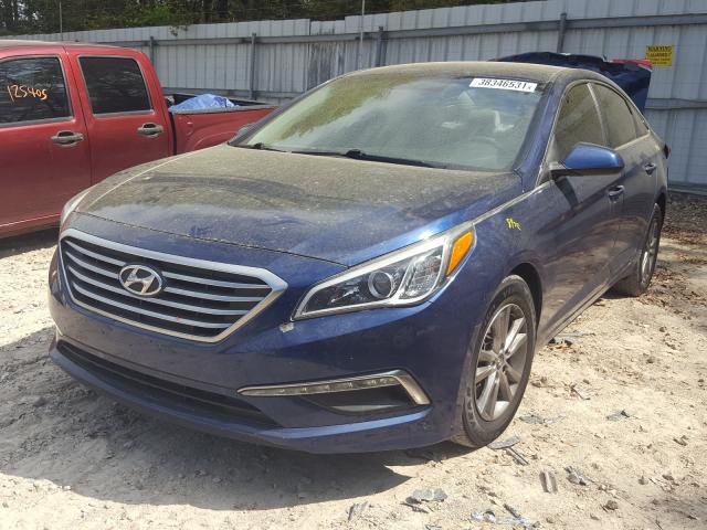 Photo 2 from auction – 2015 HYUNDAI SONATA SE with VIN 5NPE24AF6FH148756