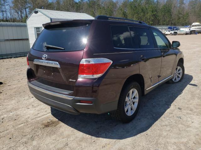 Photo 4 from auction – 2012 TOYOTA HIGHLANDER with VIN 5TDBK3EH5CS143062