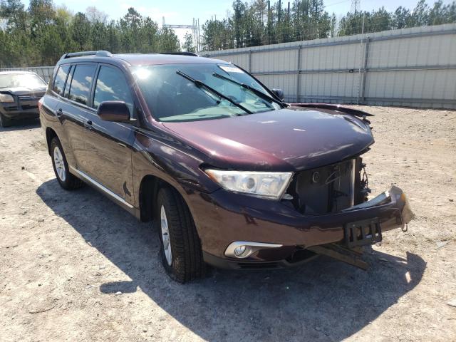 TOYOTA HIGHLANDER 2012 with VIN 5TDBK3EH5CS143062 - Photo from auction