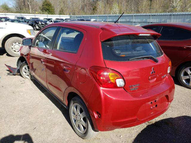 Photo 3 from auction – 2015 MITSUBISHI MIRAGE ES with VIN ML32A4HJ6FH009356