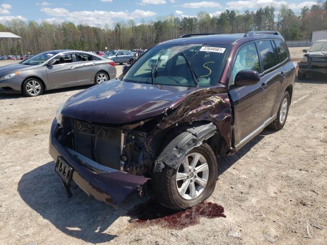 Photo 2 from auction – 2012 TOYOTA HIGHLANDER with VIN 5TDBK3EH5CS143062