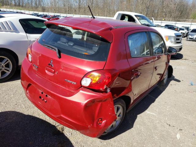 Photo 4 from auction – 2015 MITSUBISHI MIRAGE ES with VIN ML32A4HJ6FH009356