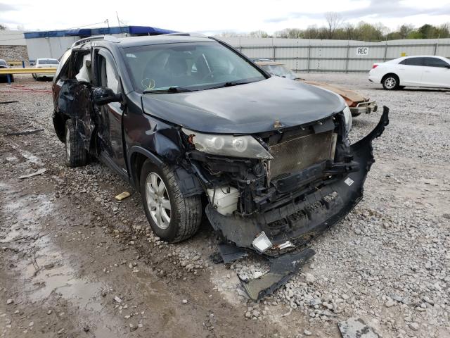 KIA SORENTO LX 2013 with VIN 5XYKTDA2XDG366653 - Photo from auction