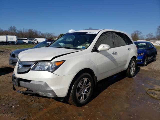 Photo 2 from auction – 2007 ACURA MDX TECHNO with VIN 2HNYD28337H547040