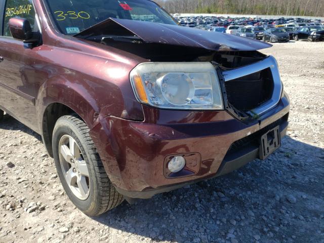 Photo 9 from auction – 2009 HONDA PILOT EXL with VIN 5FNYF48529B035355