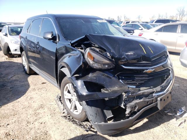 CHEVROLET EQUINOX LS 2017 with VIN 2GNALBEK3H1589764 - Photo from auction