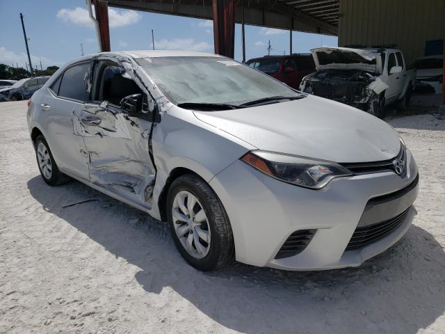 TOYOTA COROLLA L 2015 with VIN 2T1BURHE6FC442118 - Photo from auction