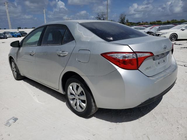 Photo 3 from auction – 2015 TOYOTA COROLLA L with VIN 2T1BURHE6FC442118