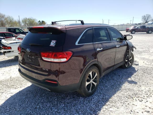 Photo 4 from auction – 2016 KIA SORENTO EX with VIN 5XYPH4A56GG123220
