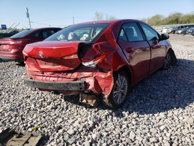 Photo 4 from auction – 2014 TOYOTA COROLLA L with VIN 5YFBURHE4EP089540