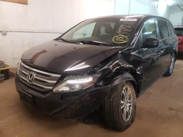 Photo 2 from auction – 2013 HONDA ODYSSEY EX with VIN 5FNRL5H60DB089581