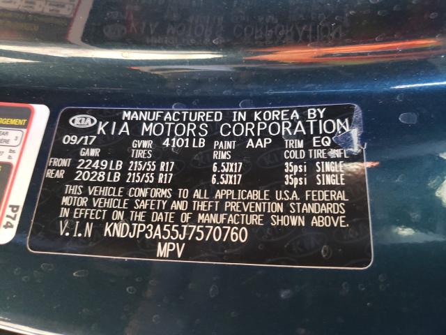 Photo 10 from auction – 2018 KIA SOUL + with VIN KNDJP3A55J7570760