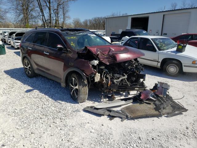 KIA SORENTO EX 2016 with VIN 5XYPH4A56GG123220 - Photo from auction