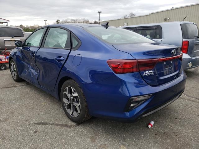 Photo 3 from auction – 2020 KIA FORTE FE with VIN 3KPF24AD9LE185240