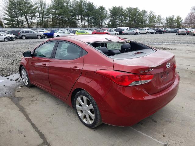 Photo 3 from auction – 2011 HYUNDAI ELANTRA GL with VIN KMHDH4AE5BU160815