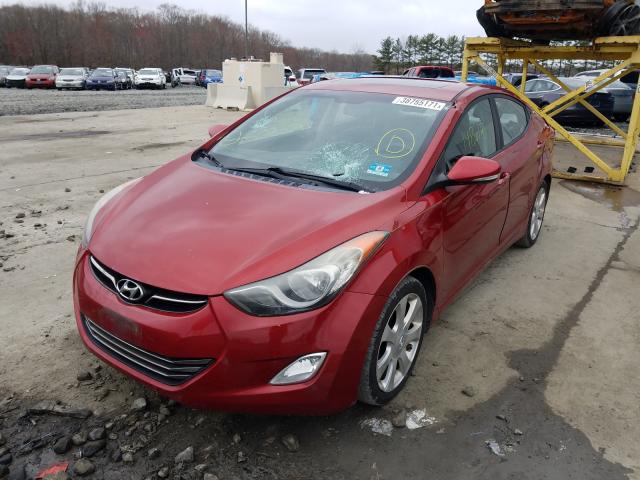 Photo 2 from auction – 2011 HYUNDAI ELANTRA GL with VIN KMHDH4AE5BU160815