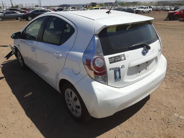 Photo 3 from auction – 2013 TOYOTA PRIUS C with VIN JTDKDTB30D1535402