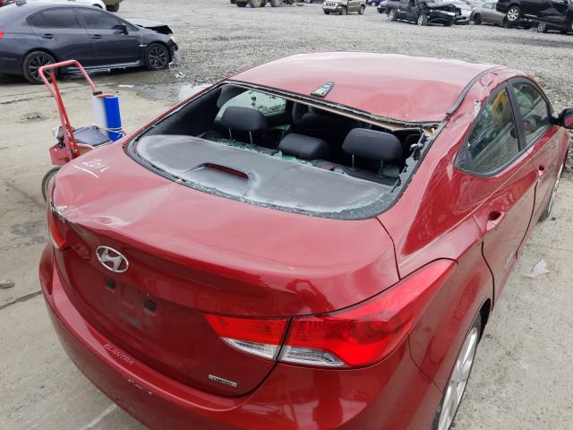 Photo 9 from auction – 2011 HYUNDAI ELANTRA GL with VIN KMHDH4AE5BU160815