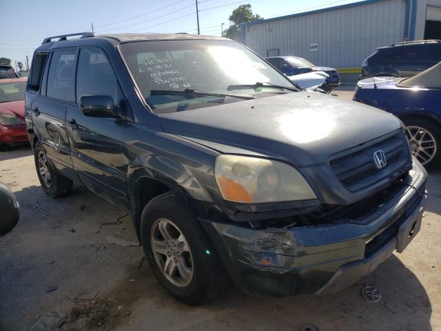 HONDA PILOT EXL 2004 with VIN 2HKYF18534H516353 - Photo from auction
