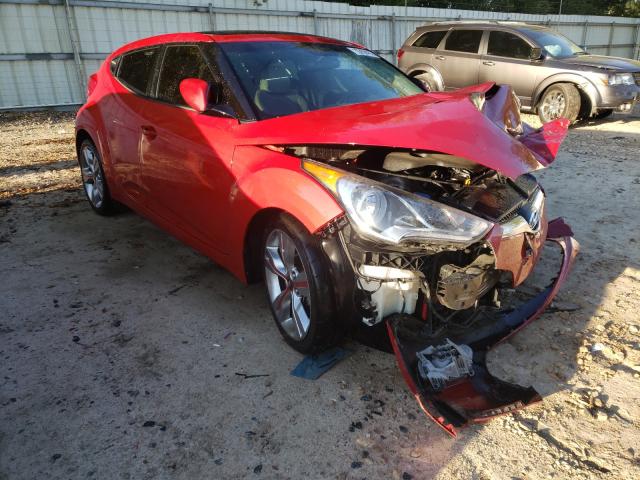HYUNDAI VELOSTER 2013 with VIN KMHTC6AD2DU100393 - Photo from auction