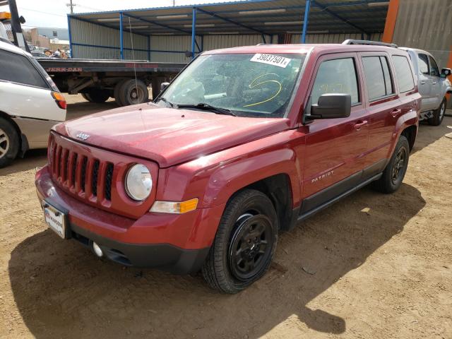 Photo 2 from auction – 2016 JEEP PATRIOT SP with VIN 1C4NJPBA3GD600094