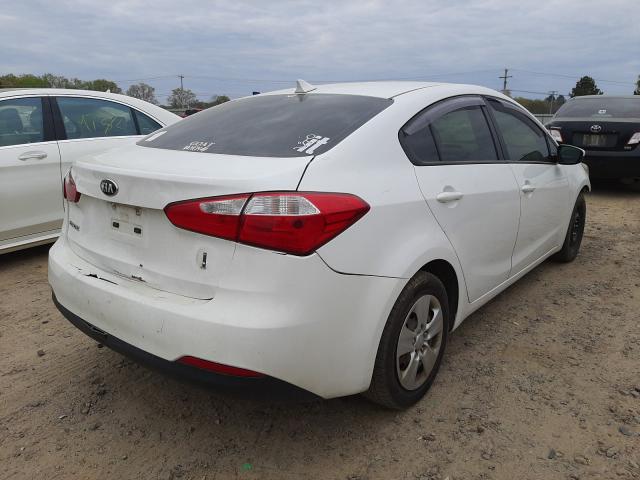 Photo 4 from auction – 2016 KIA FORTE LX with VIN KNAFK4A61G5458686