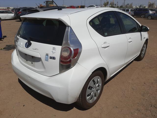Photo 4 from auction – 2013 TOYOTA PRIUS C with VIN JTDKDTB30D1535402
