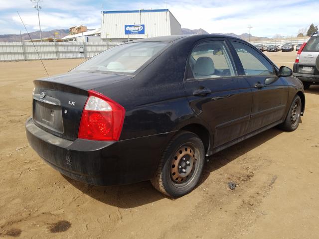 Photo 4 from auction – 2005 KIA SPECTRA LX with VIN KNAFE121655095985
