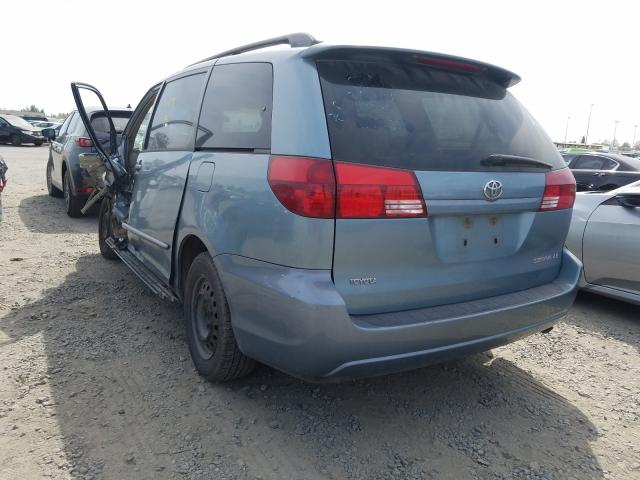 Photo 3 from auction – 2004 TOYOTA SIENNA CE with VIN 5TDZA23C74S188041