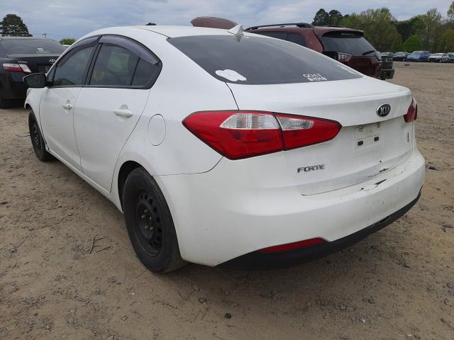 Photo 3 from auction – 2016 KIA FORTE LX with VIN KNAFK4A61G5458686