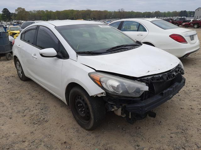 KIA FORTE LX 2016 with VIN KNAFK4A61G5458686 - Photo from auction