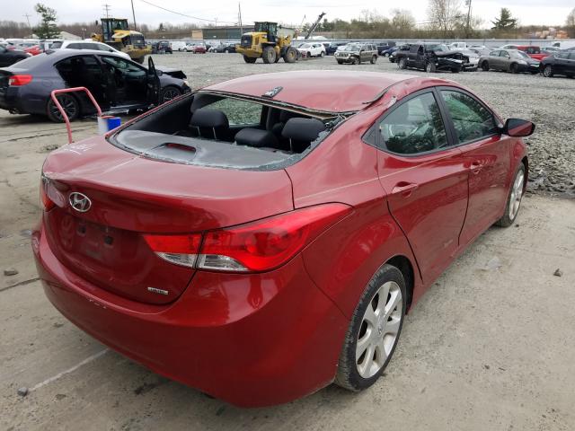 Photo 4 from auction – 2011 HYUNDAI ELANTRA GL with VIN KMHDH4AE5BU160815