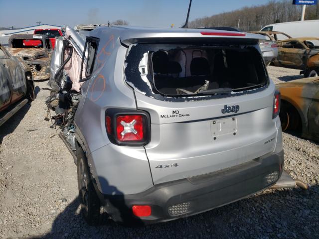Photo 3 from auction – 2017 JEEP RENEGADE S with VIN ZACCJBAB8HPF29238