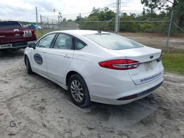 Photo 3 from auction – 2017 FORD FUSION S with VIN 3FA6P0G74HR188936