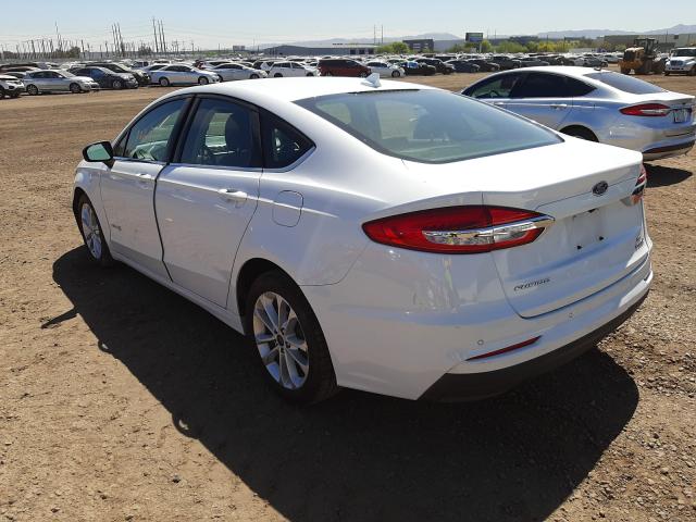 Photo 3 from auction – 2019 FORD FUSION SE with VIN 3FA6P0LU3KR174450